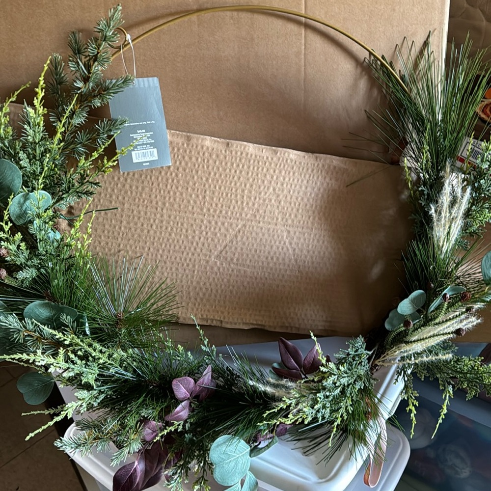 Threshold Studio McGee Wreath